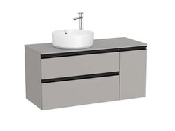 Стилен долен шкаф за баня The Gap Grey Matt